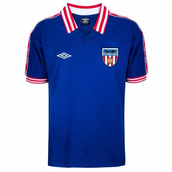 Score Draw Sunderland Retro Away Shirt 1978 Adults  Футболни тренировъчни горнища