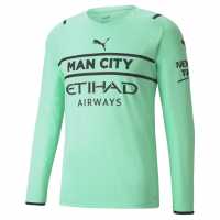 Puma Manchester City Football Club 3Rd Goalkeeper Shirt 2021/2022 Mens  Вратарски ръкавици и облекло