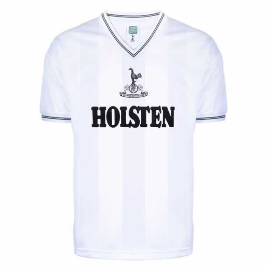 Домакинска Футболна Фланелка Score Draw Tottenham Hotspur 1983 Retro Home Shirt Adults  Футболни тренировъчни горнища