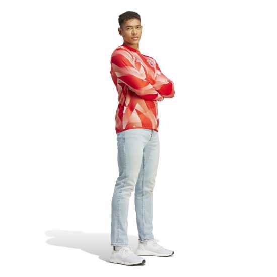 Adidas Bayern Munich Pre-Match Warm Top 2023 2024 Adults  Футболни тренировъчни якета
