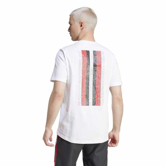 Adidas Ajax Amsterdam Cycling Graphic T-Shirt Adults Adidas Ajax Amsterdam Cycling Graphic T-Shirt Adults