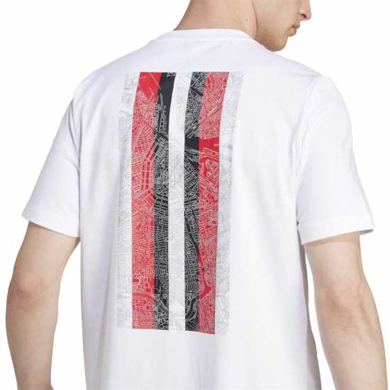 Adidas Ajax Amsterdam Cycling Graphic T-Shirt Adults Adidas Ajax Amsterdam Cycling Graphic T-Shirt Adults
