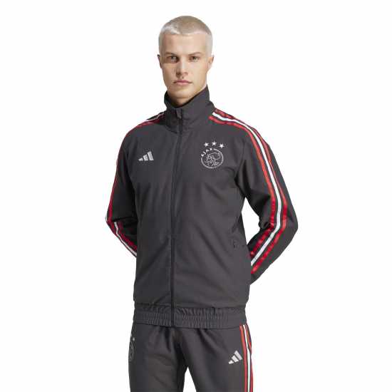 Adidas Ajax Amsterdam Tracksuit Jacket Adults  Футболни тренировъчни якета