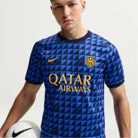 Nike Inter Milan Pre Match Shirt 2026/27 Mens Nike Inter Milan Pre Match Shirt 2026/27 Mens