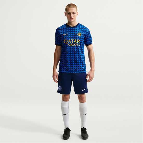 Nike Inter Milan Pre Match Shirt 2026/27 Mens Nike Inter Milan Pre Match Shirt 2026/27 Mens