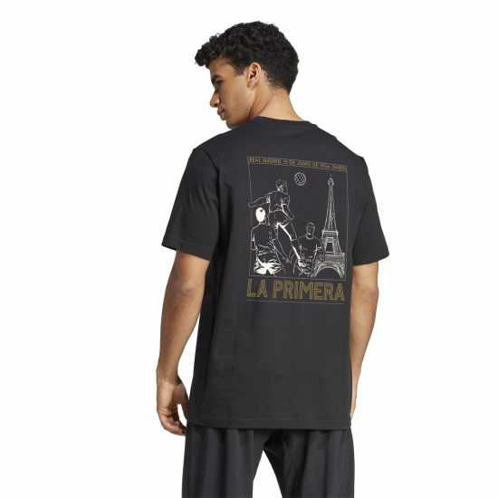 Adidas Мъжка Риза Real Madrid Ucl T-Shirt Mens  Всекидневно футболно облекло