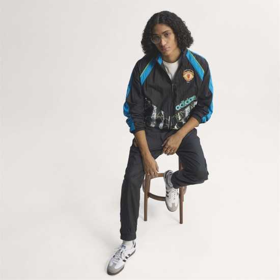 Adidas Спортно Горнище Mens Manchester United X  Bringback 90/92 Track Jacket  Футболни екипи за бягане