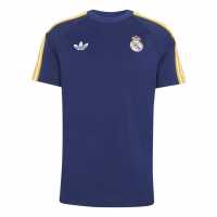 Adidas Mens Real Madrid Originals T-Shirt 25/26  