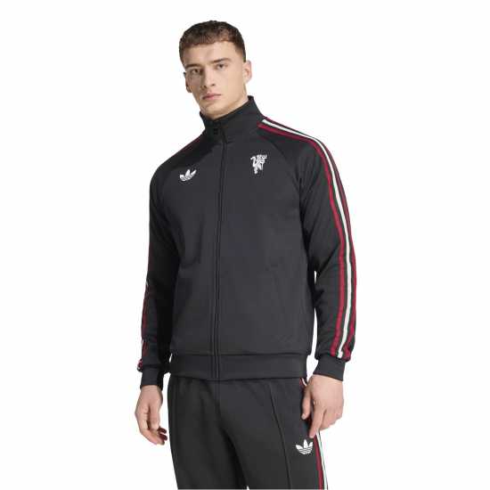 Adidas Mens Manchester United Originals Tracksuit Top 25/26  