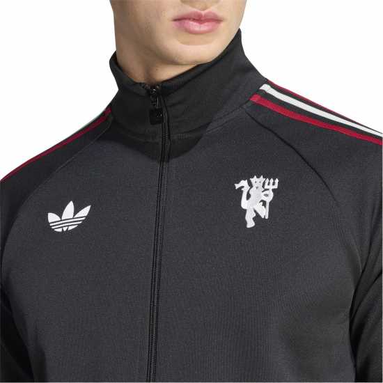 Adidas Mens Manchester United Originals Tracksuit Top 25/26  