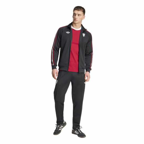 Adidas Mens Manchester United Originals Tracksuit Top 25/26  