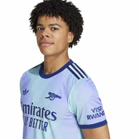 Adidas Arsenal Authentic Third Shirt 2024 2025 Adults Adidas Arsenal Authentic Third Shirt 2024 2025 Adults