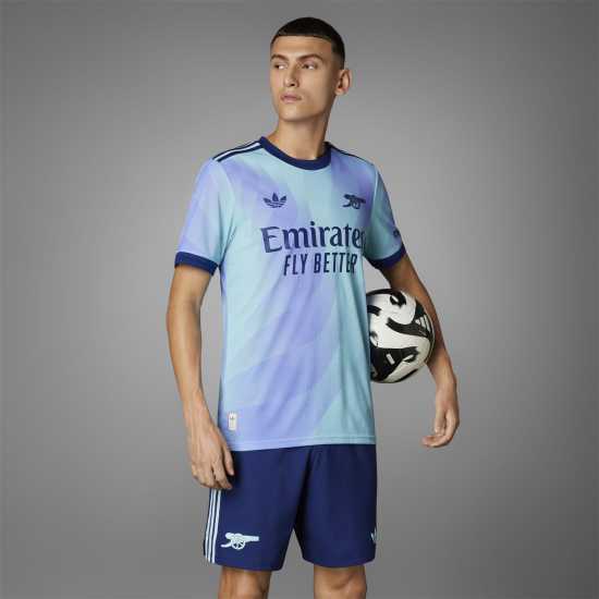Adidas Arsenal Authentic Third Shirt 2024 2025 Adults Adidas Arsenal Authentic Third Shirt 2024 2025 Adults