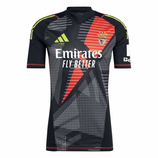 Всекидневно футболно облекло Adidas Benfica Short Sleeve Goalkeeper Shirt 2024 2025 Adults Adidas Benfica Short Sleeve Goalkeeper Shirt 2024 2025 Adults Всекидневно футболно облекло