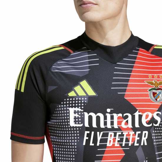 Всекидневно футболно облекло Adidas Benfica Short Sleeve Goalkeeper Shirt 2024 2025 Adults Adidas Benfica Short Sleeve Goalkeeper Shirt 2024 2025 Adults Всекидневно футболно облекло
