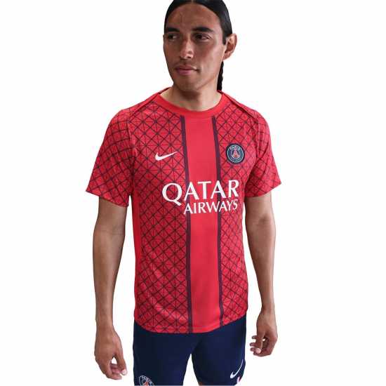 Всекидневно футболно облекло Nike Paris Saint-Germain Pre Match Away Shirt 2025 2026 Adults Nike Paris Saint-Germain Pre Match Away Shirt 2025 2026 Adults Всекидневно футболно облекло