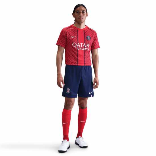 Всекидневно футболно облекло Nike Paris Saint-Germain Pre Match Away Shirt 2025 2026 Adults Nike Paris Saint-Germain Pre Match Away Shirt 2025 2026 Adults Всекидневно футболно облекло