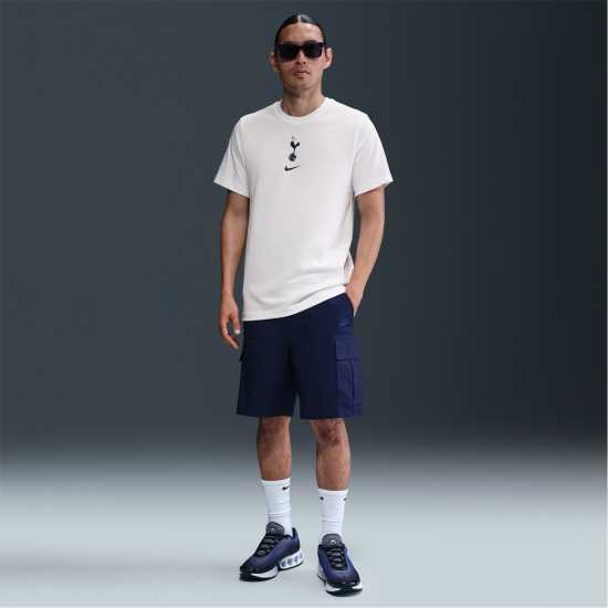 Мъжки горнища с цип Nike Tottenham Hotspur Fc Crest T-Shirt Adults Nike Tottenham Hotspur Fc Crest T-Shirt Adults Мъжки горнища с цип