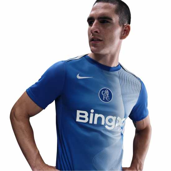 Всекидневно футболно облекло Nike Chelsea Third Pre Match Shirt 2025 2026 Adults Nike Chelsea Third Pre Match Shirt 2025 2026 Adults Всекидневно футболно облекло