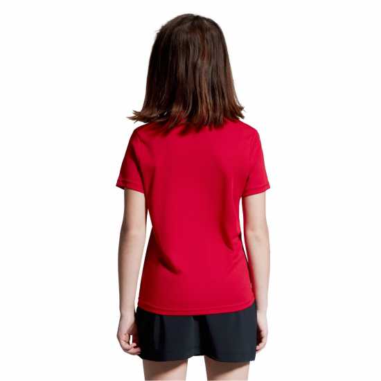 Детска Блуза С Яка Canterbury Club Dry Polo Shirt Juniors Червено Детски тениски и фланелки