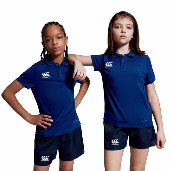 Детски тениски и фланелки Детска Блуза С Яка Canterbury Club Dry Polo Shirt Juniors Синьо Детска Блуза С Яка Canterbury Club Dry Polo Shirt Juniors Синьо Детски тениски и фланелки