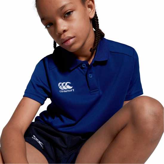Детски тениски и фланелки Детска Блуза С Яка Canterbury Club Dry Polo Shirt Juniors Синьо Детска Блуза С Яка Canterbury Club Dry Polo Shirt Juniors Синьо Детски тениски и фланелки