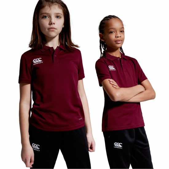 Детски тениски и фланелки Детска Блуза С Яка Canterbury Club Dry Polo Shirt Juniors Лилаво Детска Блуза С Яка Canterbury Club Dry Polo Shirt Juniors Лилаво Детски тениски и фланелки