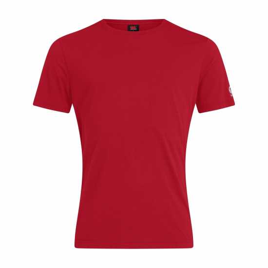 Детски тениски и фланелки Canterbury Club Plain T-Shirt Juniors Червено Canterbury Club Plain T-Shirt Juniors Червено Детски тениски и фланелки