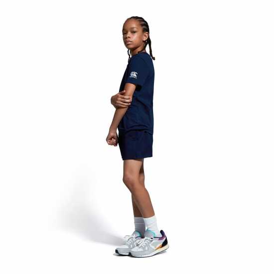 Canterbury Club Plain Short-Sleeve Performance T-Shirt Navy 