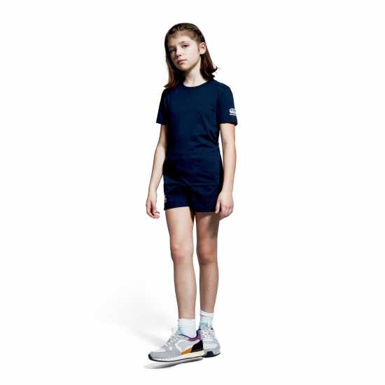 Canterbury Club Plain Short-Sleeve Performance T-Shirt Navy 