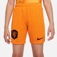 Nike Детски Шорти Netherlands Home Shorts Junior 2022  Детски къси панталони