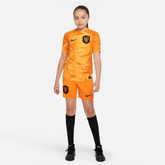 Nike Детски Шорти Netherlands Home Shorts Junior 2022  Детски къси панталони