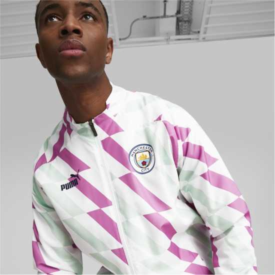 Puma Manchester City Pre Match Jacket Adults  Футболни тренировъчни якета