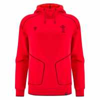 Macron Wales Travel Hoodie 2025 Adults  
