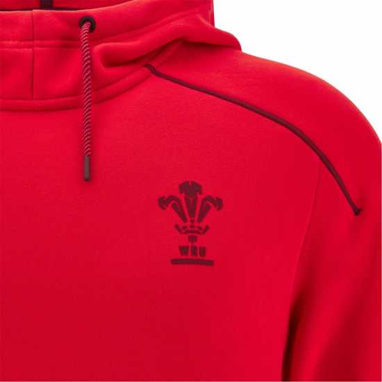 Macron Wales Travel Hoodie 2025 Adults Macron Wales Travel Hoodie 2025 Adults