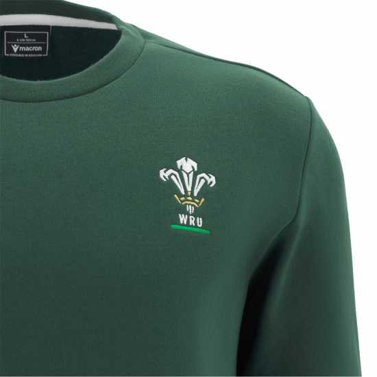 Macron Wales Rugby Sweatshirt 2025 Adults Macron Wales Rugby Sweatshirt 2025 Adults
