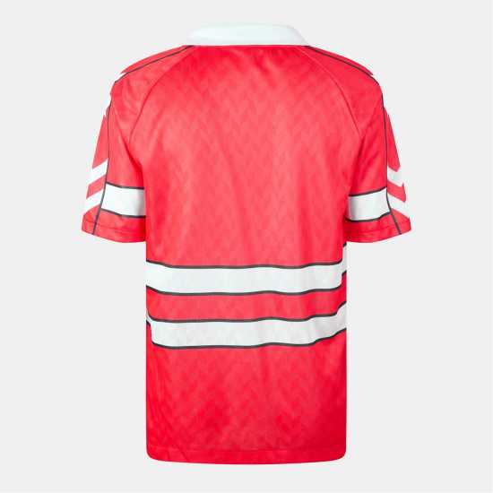 Футболни тренировъчни горнища Hummel Домакинска Футболна Фланелка Denmark Retro Home Shirt 1988 Adults Hummel Домакинска Футболна Фланелка Denmark Retro Home Shirt 1988 Adults Футболни тренировъчни горнища