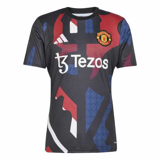 Adidas Manchester United Prematch Shirt 2024 2025 Adults  