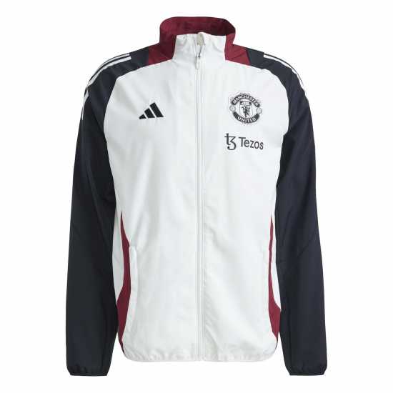 Adidas Manchester United Anthem Jacket 2025 Adults  Футболни тренировъчни горнища