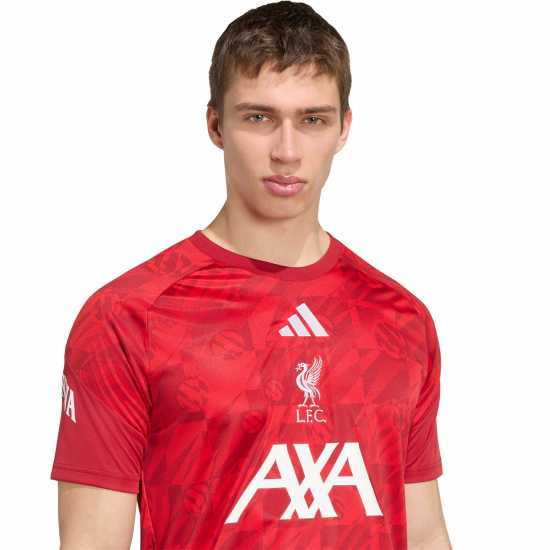 Adidas Liverpool Pre Match Shirt 2026/27 Mens Adidas Liverpool Pre Match Shirt 2026/27 Mens