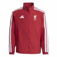 adidas Liverpool Pre Match Jacket 2026/27 Juniors Adidas Liverpool Pre Match Jacket 2026/27 Juniors