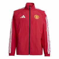 Adidas Manchester United Pre Match Jacket 2026/27 Mens Adidas Manchester United Pre Match Jacket 2026/27 Mens