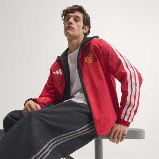 Adidas Manchester United Pre Match Jacket 2026/27 Mens Adidas Manchester United Pre Match Jacket 2026/27 Mens