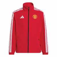 Adidas Manchester United Pre Match Jacket 2026/27 Juniors Adidas Manchester United Pre Match Jacket 2026/27 Juniors