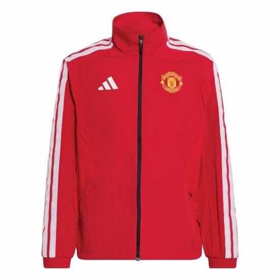 Adidas Manchester United Pre Match Jacket 2026/27 Juniors Adidas Manchester United Pre Match Jacket 2026/27 Juniors