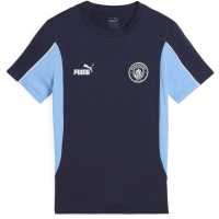 Puma Manchester City Football Archive T-Shirt Juniors  Детски тениски и фланелки