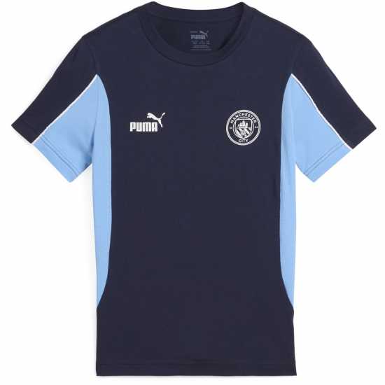 Puma Manchester City Football Archive T-Shirt Juniors  Детски тениски и фланелки