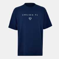 Nike Мъжка Риза Chelsea T90 Wordmark T-Shirt Mens  Всекидневно футболно облекло