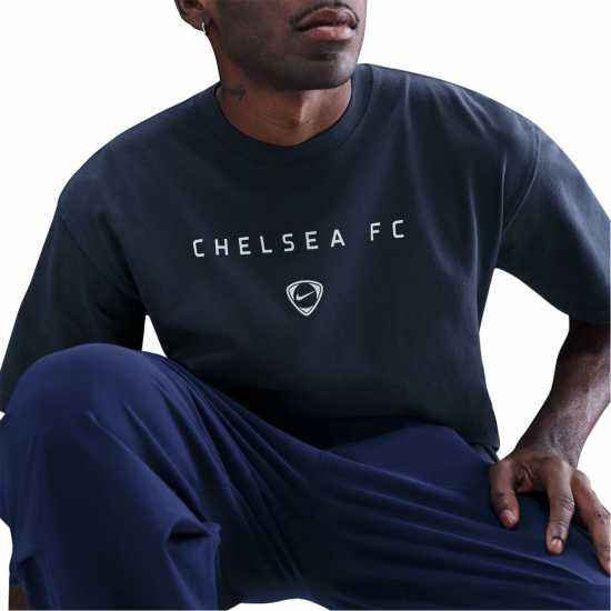 Nike Мъжка Риза Chelsea T90 Wordmark T-Shirt Mens  