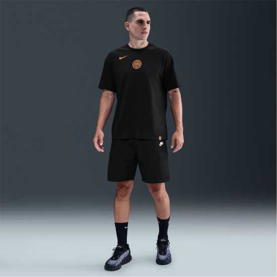 Nike Мъжка Риза Inter Milan T90 Remix T-Shirt Mens  Всекидневно футболно облекло